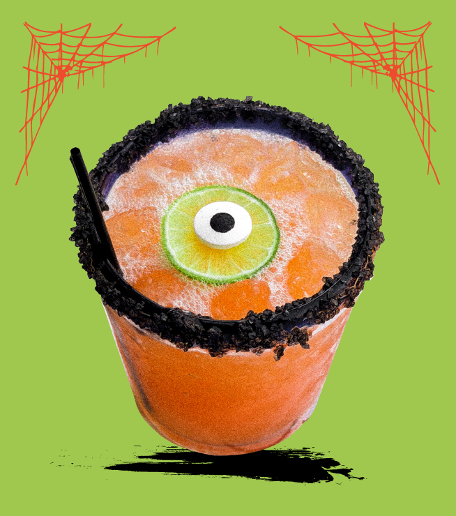 try new felipe's blood orange margarita to put a spooky twist on your drinks this Halloween Season!