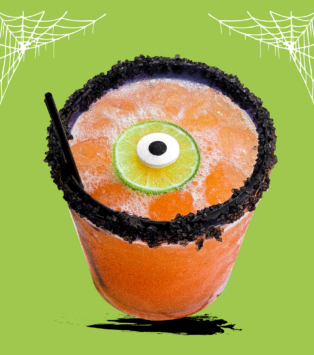 try new felipe's blood orange margarita to put a spooky twist on your drinks this Halloween Season!